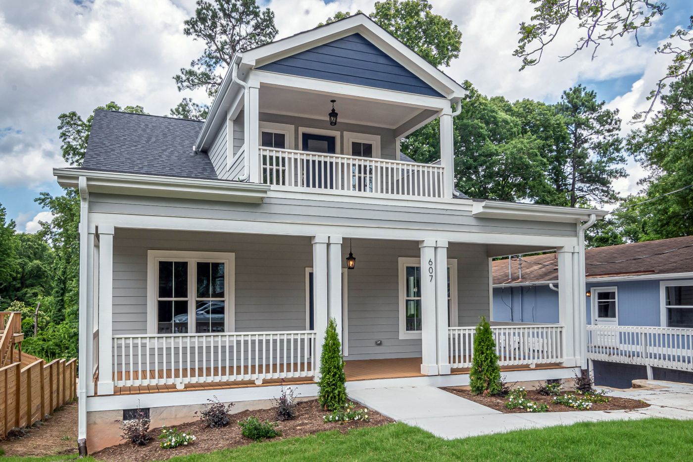 Illustrative full exterior repaint